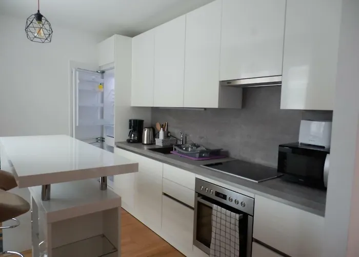 Spacious, Modern 1-bdrm Near Vic & Austria Ctr